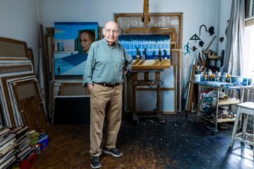 Joaquín Pacheco, genio, libertad y coherencia de un pintor de 91 años: “Si no obedeces las consignas del mercado, te expulsan”