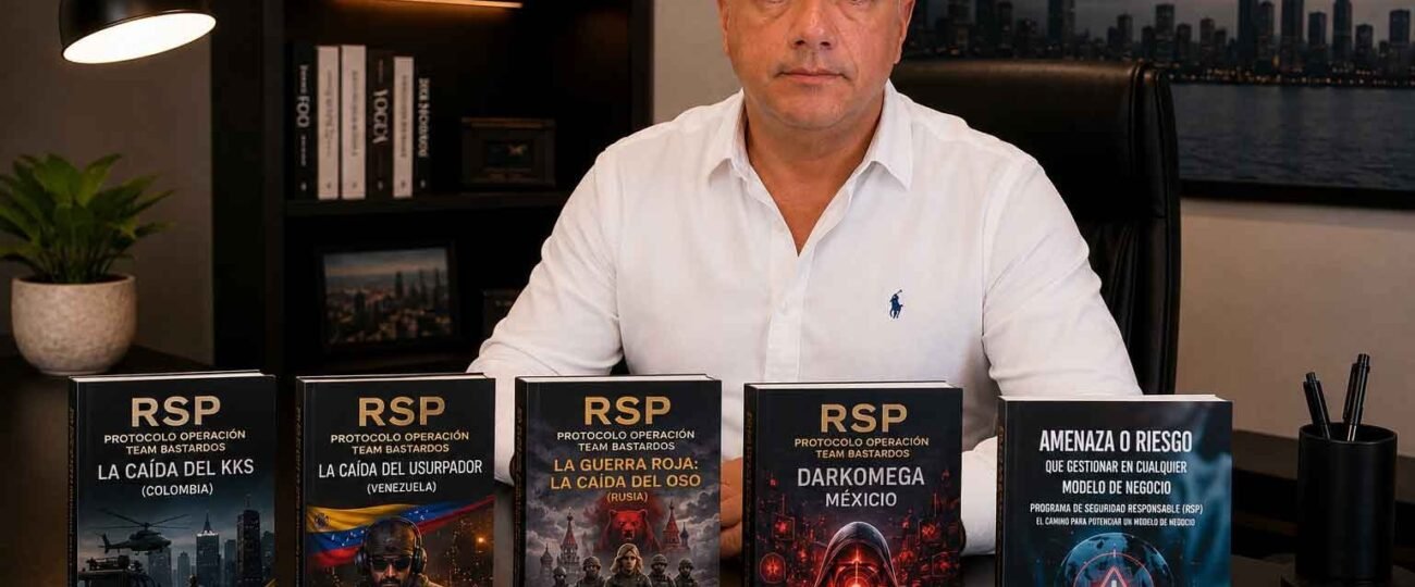 John Alejandro Rodríguez Quintero revoluciona el thriller geopolítico con el lanzamiento de ‘RSP: Protocolo Operación Team Bastardos – La Caída del KKS’
