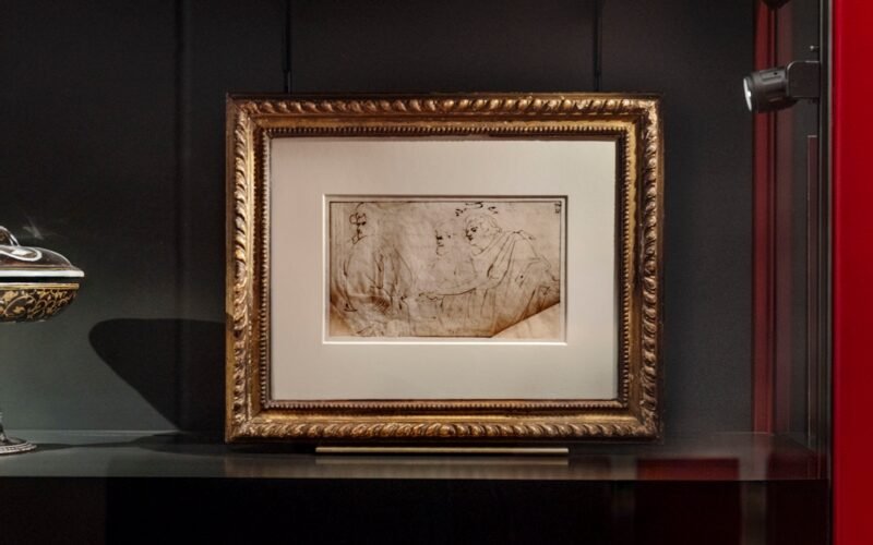 Salen a la luz un dibujo y un manuscrito de Rubens en una hoja de cuaderno de hace más de 400 años: “No tenemos muchos ejemplos así”
