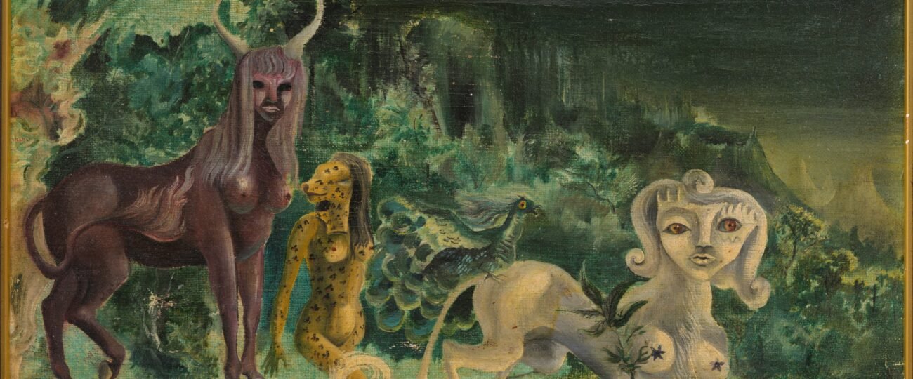 Faro Santander expone por primera vez ‘Villa Pilar’, una obra inédita de Leonora Carrington pintada en su etapa oscura en un sanatorio de la ciudad