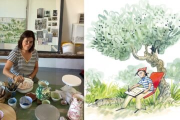 Una quinta portuguesa, mucha cerámica y secretos históricos: cómo Ximena Maier dejó la ciudad para pintar azulejos en el campo