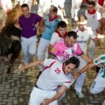 Tercer encierro de San Fermín 2026, en imágenes