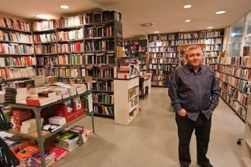Tomás Donoso, historia viva de las librerías universitarias