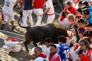 Octavo encierro de San Fermín 2026, en imágenes