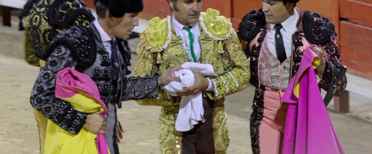 Morante de la Puebla, herido en la mano derecha al ser cogido en Palma de Mallorca
