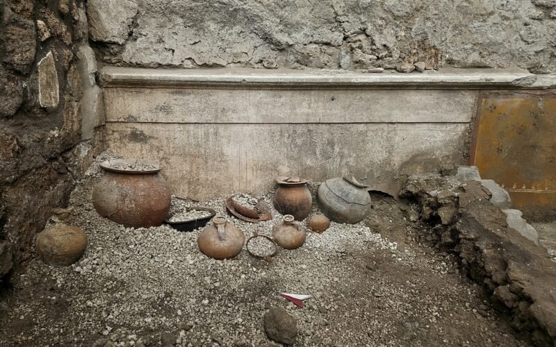 El armario que nadie volvió a abrir en Pompeya desvela los recuerdos de una vida sepultada por el Vesubio
